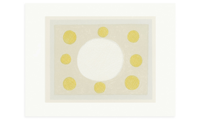 Yellow Spots, 38 x 30cm