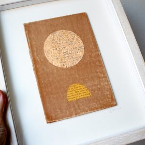 Golden Mountain (sold framed)