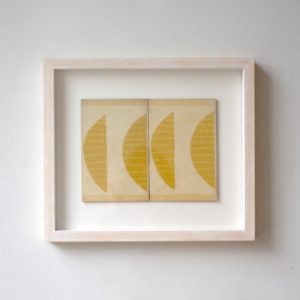 Worn Yellow (sold framed)