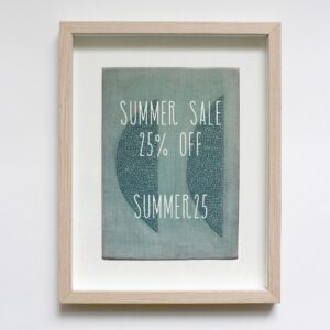 SUMMER SALE 25% OFF EVERYTHING